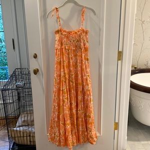 Retro J Crew tropical 🌺 floral pattern sundress